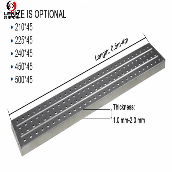 STEEL SCAFFOLDING BOARDS
